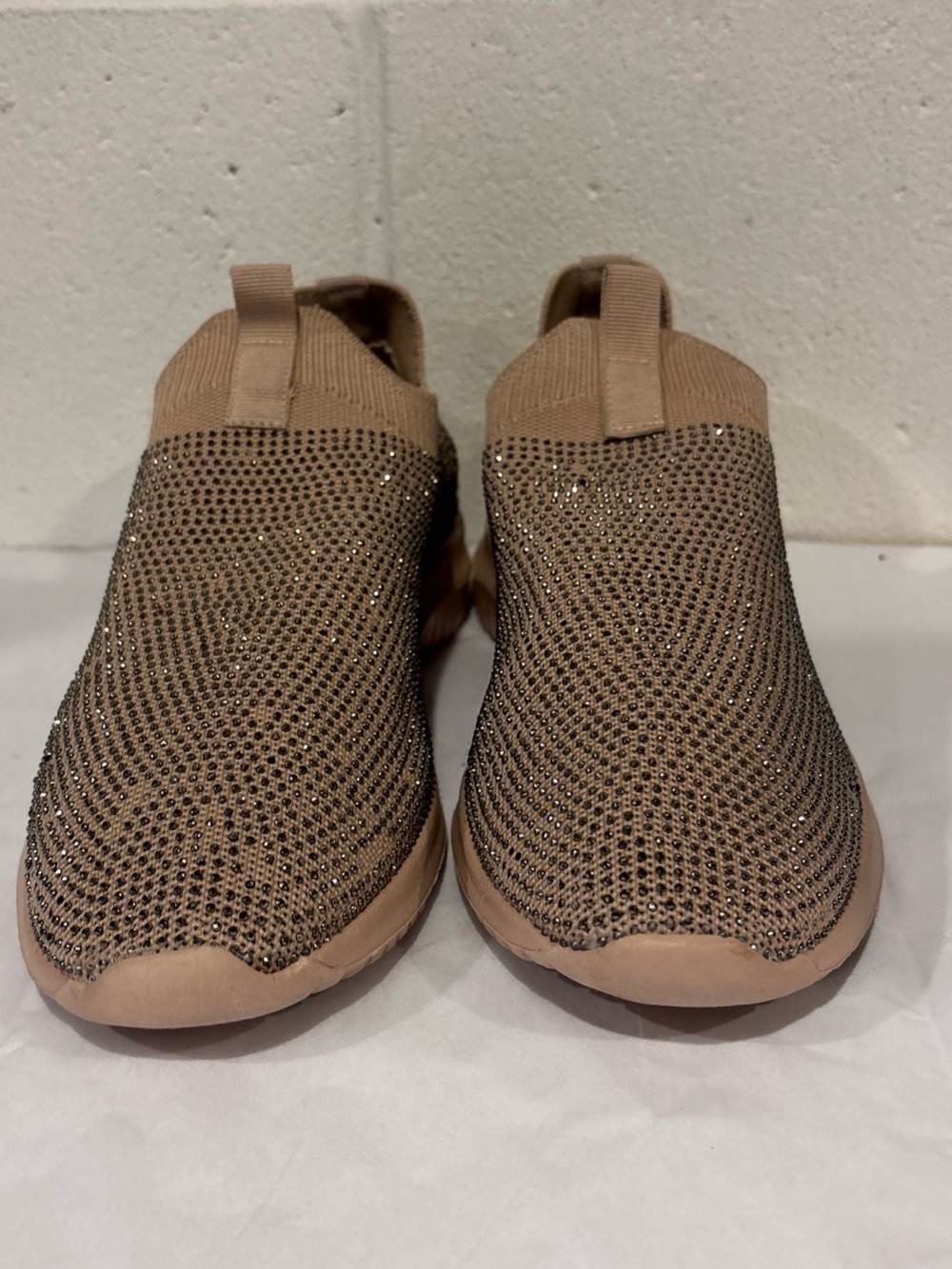 Anne Klein Myles casual shoes rose gold studded slip ons women’s 8.5 M - Picture 2 of 9